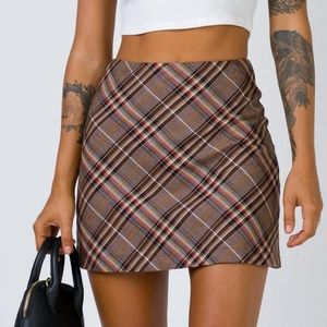 Plaid Skirt